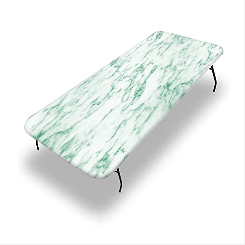 VBTGVE Rechteckige, elastische Tischdecke aus Marmor, Marmor-Textur, geeignet für Camping, Partys und Picknick, passend für rechteckige Tische mit den Maßen 76,2 x 182,9 cm VBTGVE Rechteckige, elastische Tischdecke aus Marmor, Marmor-Textur, geeignet für Camping, Partys und Picknick, passend für rechteckige Tische mit den Maßen 76,2 x 182,9 cm von VBTGVE