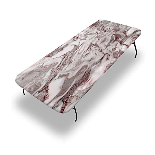 VBTGVE Tischdecke aus Marmor, für den Außenbereich, Marmor-Textur, geeignet für Camping, Partys und Picknicks, passend für rechteckige Tische mit den Maßen 76,2 x 213,4 cm VBTGVE Tischdecke aus Marmor, für den Außenbereich, Marmor-Textur, geeignet für Camping, Partys und Picknicks, passend für rechteckige Tische mit den Maßen 76,2 x 213,4 cm von VBTGVE