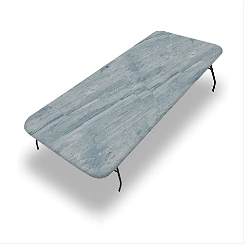 VBTGVE Tischdecke aus Marmor mit elastischem Rand, Marmor-Textur, geeignet für Camping, Partys und Picknick, passend für rechteckige Tische mit den Maßen 76,2 x 228,6 cm VBTGVE Tischdecke aus Marmor mit elastischem Rand, Marmor-Textur, geeignet für Camping, Partys und Picknick, passend für rechteckige Tische mit den Maßen 76,2 x 228,6 cm von VBTGVE
