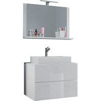 VCM my bath Badmöbel-Set Lendas M 915201 weiß 61,0 x 52,0 x 134,0 cm von VCM my bath