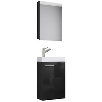 VCM my bath Badmöbel-Set Slito 914137 schwarz 41,0 x 22,0 x 130,0 cm VCM my bath Badmöbel-Set Slito 914137 schwarz 41,0 x 22,0 x 130,0 cm von VCM my bath