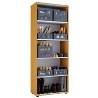 VCM my home Schuhregal Vandol I buche 71,0 x 37,0 x 180,0 cm, 1 St. VCM my home Schuhregal Vandol I buche 71,0 x 37,0 x 180,0 cm, 1 St. von VCM my home