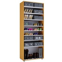 VCM my home Schuhregal Vandol I buche 71,0 x 37,0 x 180,0 cm, 1 St. VCM my home Schuhregal Vandol I buche 71,0 x 37,0 x 180,0 cm, 1 St. von VCM my home