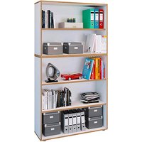VCM my office Aktenregal Salia weiß, honig-eiche 100,0 x 32,0 x 182,7 cm VCM my office Aktenregal Salia weiß, honig-eiche 100,0 x 32,0 x 182,7 cm von VCM my office
