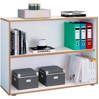 VCM my office Aktenregal Salia weiß, honig-eiche 100,0 x 32,0 x 74,0 cm VCM my office Aktenregal Salia weiß, honig-eiche 100,0 x 32,0 x 74,0 cm von VCM my office