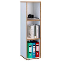 VCM my office Aktenregal Salia weiß, honig-eiche 30,0 x 32,0 x 109,7 cm VCM my office Aktenregal Salia weiß, honig-eiche 30,0 x 32,0 x 109,7 cm von VCM my office