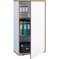 VCM my office Aktenschrank Salia, 920726 weiß, honig-eiche 2 Fachböden 60,0 x 32,0 x 109,7 cm VCM my office Aktenschrank Salia, 920726 weiß, honig-eiche 2 Fachböden 60,0 x 32,0 x 109,7 cm von VCM my office