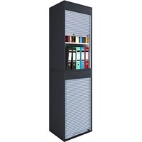 VCM my office Aktos XL Rollladenschrank schwarz 2 Fachböden 50,0 x 40,0 x 186,0 cm VCM my office Aktos XL Rollladenschrank schwarz 2 Fachböden 50,0 x 40,0 x 186,0 cm von VCM my office
