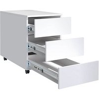 VCM my office Dalosa Rollcontainer weiß 3 Auszüge 39,0 x 70,0 x 55,0 cm VCM my office Dalosa Rollcontainer weiß 3 Auszüge 39,0 x 70,0 x 55,0 cm von VCM my office