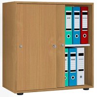 VCM my office Schiebetürenschrank L Lona, 913945 buche 1 Fachboden 70,0 x 37,0 x 74,0 cm VCM my office Schiebetürenschrank L Lona, 913945 buche 1 Fachboden 70,0 x 37,0 x 74,0 cm von VCM my office