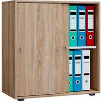 VCM my office Schiebetürenschrank L Lona, 913944 eiche 1 Fachboden 70,0 x 37,0 x 74,0 cm VCM my office Schiebetürenschrank L Lona, 913944 eiche 1 Fachboden 70,0 x 37,0 x 74,0 cm von VCM my office