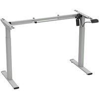 VCM my office Lona elektrisch höhenverstellbares Schreibtischgestell silber rechteckig, T-Fuß-Gestell silber 92,0 - 130,0 x 48,0 cm VCM my office Lona elektrisch höhenverstellbares Schreibtischgestell silber rechteckig, T-Fuß-Gestell silber 92,0 - 130,0 x 48,0 cm von VCM my office