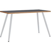VCM my office Salia Schreibtisch anthrazit rechteckig, 4-Fuß-Gestell weiß 138,0 x 50,0 cm VCM my office Salia Schreibtisch anthrazit rechteckig, 4-Fuß-Gestell weiß 138,0 x 50,0 cm von VCM my office