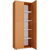 VCM my office Aktenschrank XXL, 914115 buche 4 Fachböden 70,0 x 39,0 x 183,00 cm von VCM my office