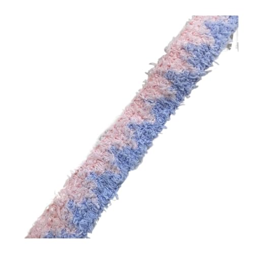 2 cm breites Patchwork-Mix-Farb-Tweed-Spitzen-Wollschlaufengarn, handgefertigt, DIY-Kleidung, dekorative Accessoires, Bindung, Gurtband FüR Diy-Projekte, Handarbeiten(NO.2-Size 2x90cm) von VCSZYAFX