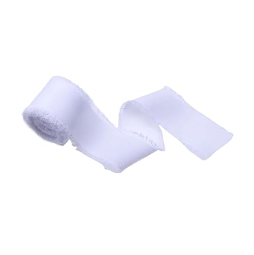 4 cm x 5 Meter DIY Chiffon Seidenähnliche Bänder Hochzeitseinladung Blumenstrauß Ausgefranster Stoff Dekoration Geschenkverpackung FüR Diy-Projekte, Handarbeiten(Color-03) von VCSZYAFX