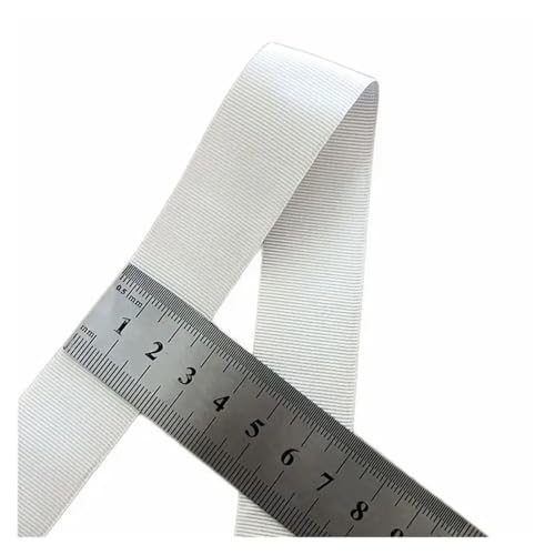 Gurtband 10 m Schnitt- und verschleißfestes Sicherheitsgurtband 25 mm x 1 mm FüR Diy-Projekte, Handarbeiten(25mm x 0.5mm) von VCSZYAFX