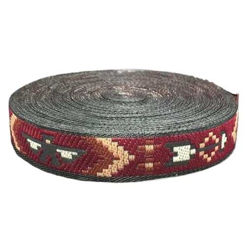Spitze Gurtband 5/8' 16mm 10yard/set Polyester Computer Gewebt Jacquard Band Armband Zubehör FüR Diy-Projekte, Handarbeiten von VCSZYAFX