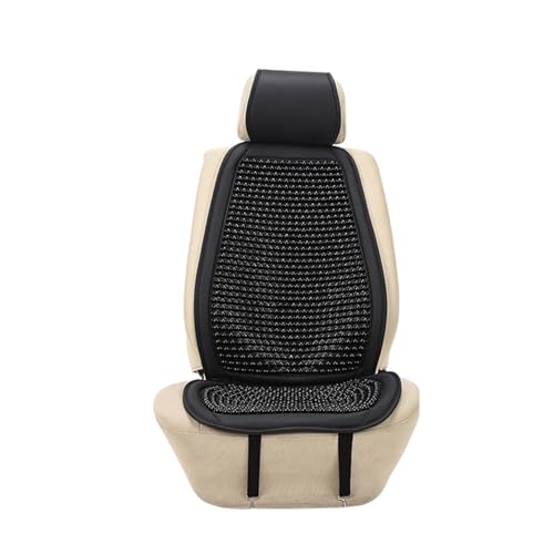 VCSZYAFX 1 STÜCK Sitzbezug aus Holzperlen for Autositze, Autositzmatte aus Holzperlen for den Sommer, universell(Style1) von VCSZYAFX