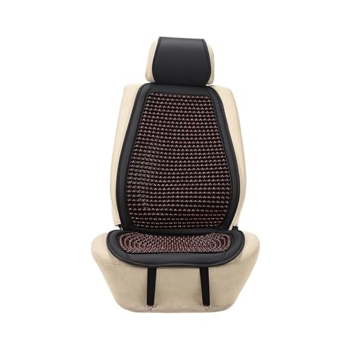 VCSZYAFX 1 STÜCK Sitzbezug aus Holzperlen for Autositze, Autositzmatte aus Holzperlen for den Sommer, universell(Style3) von VCSZYAFX