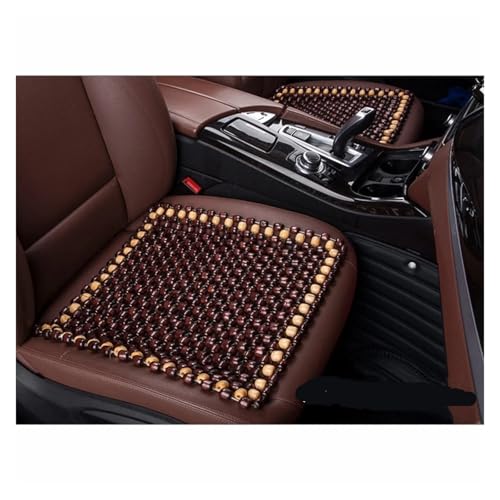 VCSZYAFX Holzperlen-Autositzkissen, atmungsaktiv, kühlend, for den Sommer, Sitz, Büro, Massage, Bezug, Matte for Auto, Büro, Zuhause(Style1) von VCSZYAFX