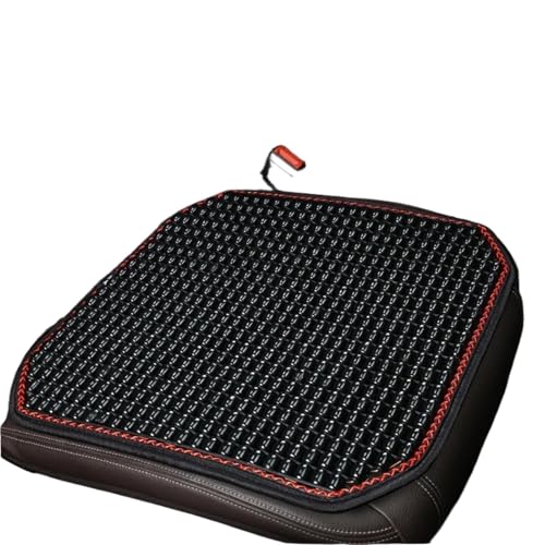 VCSZYAFX Sommer-Autositzkissen aus Holzperlen, Einzelstück, atmungsaktives, kühles Kissen, Stuhlkissen, Perlen-Sitzkissen, Einzel-Sitzkissen(Style1) von VCSZYAFX