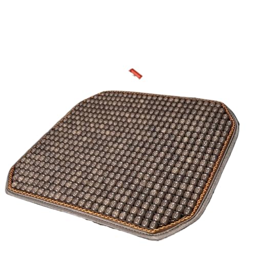 VCSZYAFX Sommer-Autositzkissen aus Holzperlen, Einzelstück, atmungsaktives, kühles Kissen, Stuhlkissen, Perlen-Sitzkissen, Einzel-Sitzkissen(Style5) von VCSZYAFX