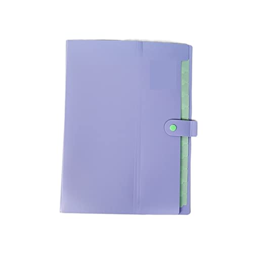 Expanding File Folder, Fächermappe aus Kunststoff, Dokumenten-Organizer, Briefgröße, Violett Expanding File Folder, Fächermappe aus Kunststoff, Dokumenten-Organizer, Briefgröße, Violett von VDCVADKYE