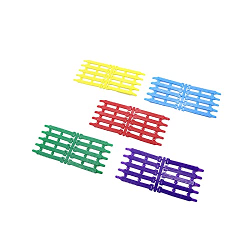 Hühnerbein Ringe， 50 Pcs Huhn Fuß Ring 8/10/12/14/16Mm Vogel Taube Identifikation Fuß Ring(Purple) von VDCVADKYE