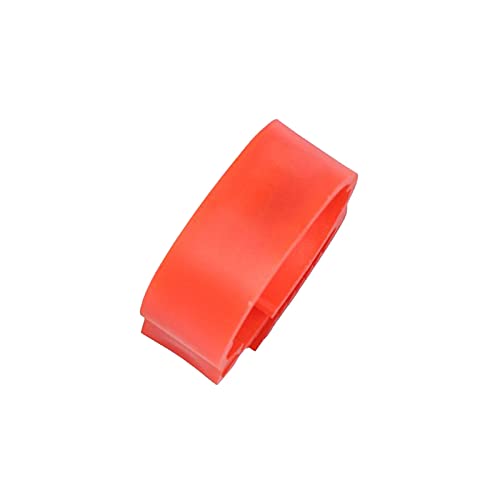 Hühnerbein Ringe， Verstellbarer Hühnerfußring ID 2,0~2,4 cm Nr. Anzahl Hühnergeflügel Flexible einziehbare Fußringe(Red) von VDCVADKYE