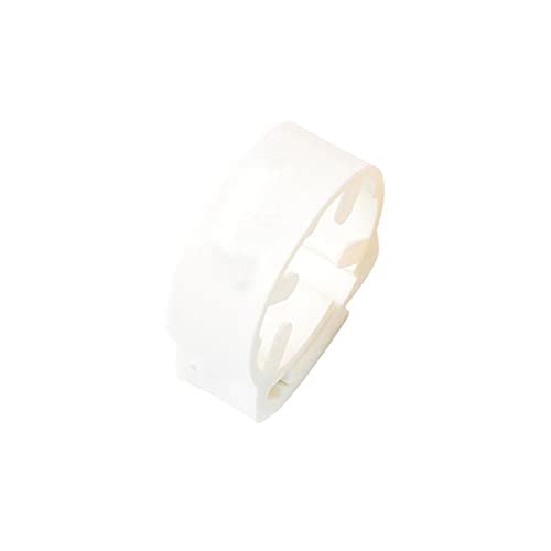 Hühnerbein Ringe， Verstellbarer Hühnerfußring ID 2,0~2,4 cm Nr. Anzahl Hühnergeflügel Flexible einziehbare Fußringe(White) von VDCVADKYE