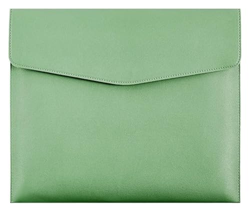 Lederumschlag Dokumententasche, 1pc Leder-Dokumentenhalter PU-Aktentaschen 240x330mm Mehrfarbig(Green) von VDCVADKYE