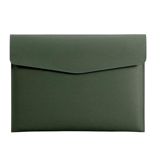 Lederumschlag Dokumententasche, Dokumententasche aus Leder, PU, 330 x 240 mm, Aktenordner, Organizer, Aufbewahrungstasche, 4 Stück Lederumschlag Dokumententasche, Dokumententasche aus Leder, PU, 330 x 240 mm, Aktenordner, Organizer, Aufbewahrungstasche, 4 Stück von VDCVADKYE