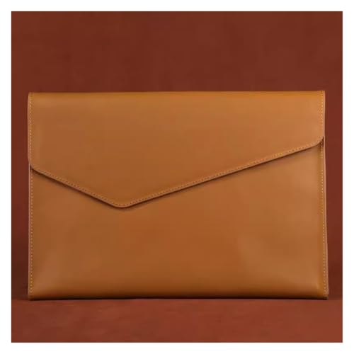 Lederumschlag Dokumententasche, PU-Leder A4 Dokumentenhalter Umschlag Datei Ordner Tasche Multicolor 33x23x2,5cm(Colour 5) von VDCVADKYE