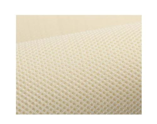 VDCVADKYE Lautsprecher Mesh Grill Stereo Stoff ， Lautsprecher-Netzstoffe for Stereo-Soundbox, dick, atmungsaktiv(Cream,100CMX150CM-180 GSM) von VDCVADKYE