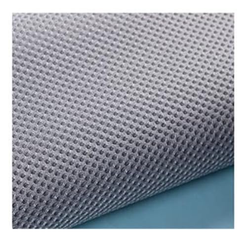 VDCVADKYE Lautsprecher Mesh Grill Stereo Stoff ， Lautsprecher-Netzstoffe for Stereo-Soundbox, dick, atmungsaktiv(Light Grey,50CMX150CM-180 GSM) von VDCVADKYE