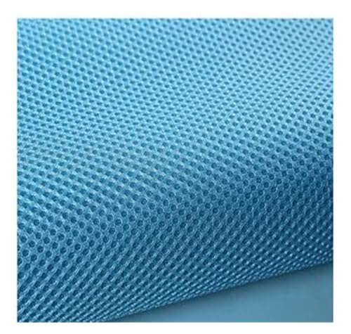 VDCVADKYE Lautsprecher Mesh Grill Stereo Stoff ， Lautsprecher-Netzstoffe for Stereo-Soundbox, dick, atmungsaktiv(SkyBlue,50CMX150CM-180 GSM) von VDCVADKYE