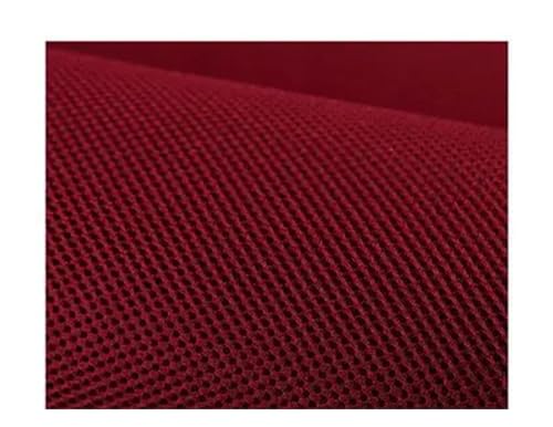 VDCVADKYE Lautsprecher Mesh Grill Stereo Stoff ， Lautsprecher-Netzstoffe for Stereo-Soundbox, dick, atmungsaktiv(WineRed,100CMX150CM-180 GSM) von VDCVADKYE