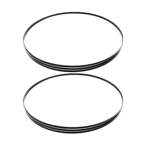 VDLLQYN, 2 Stück 1500 x 10 x 0,35 mm Bandsägeblatt 59" x 2/5" x 0,014" Carbon-Bandsägeblätter for die Holzbearbeitung, PVC-Schneiden ，Bandsägeblätter(4 Tpi) von VDLLQYN