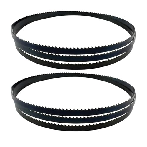 VDLLQYN, 2 Stück 1650 x 13 x 0,52 mm Bandsägeblätter, 4 TPI, Bandsägeblätter aus Kohlenstofffederstahl, 65 x 1/2 x 0,020 Zoll, for die Holzbearbeitung ,Bandsägeblätter VDLLQYN, 2 Stück 1650 x 13 x 0,52 mm Bandsägeblätter, 4 TPI, Bandsägeblätter aus Kohlenstofffederstahl, 65 x 1/2 x 0,020 Zoll, for die Holzbearbeitung ,Bandsägeblätter von VDLLQYN