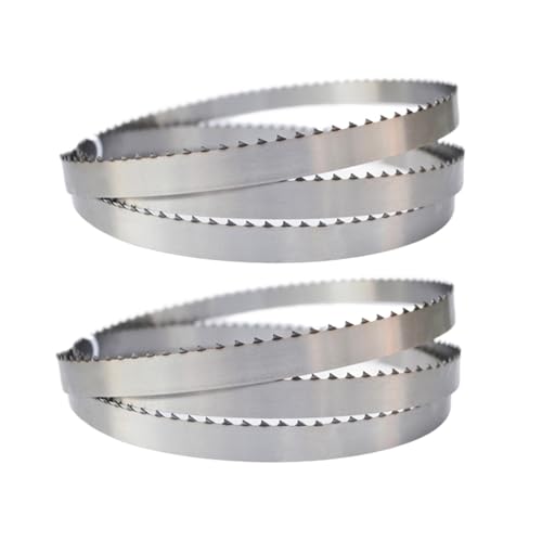 VDLLQYN, 2 Stück 2000 x 16 x 0,5 mm Bandsägeblatt 79 x 0,63 x 0,02 Zoll 4 TPI Sägeblätter Lebensmittel-Bandsägeblätter for Schneiden von Fleisch und gefrorenem Fisch ,Bandsägeblätter VDLLQYN, 2 Stück 2000 x 16 x 0,5 mm Bandsägeblatt 79 x 0,63 x 0,02 Zoll 4 TPI Sägeblätter Lebensmittel-Bandsägeblätter for Schneiden von Fleisch und gefrorenem Fisch ,Bandsägeblätter von VDLLQYN