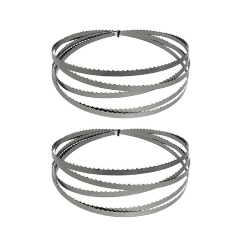 VDLLQYN, 2 Stück 2240 x 6,35 x 0,35 mm Bandsägeblatt 88-1/4'' x 1/4" x 0,014" 6 TPI Bandsägeblätter for die Holzbearbeitung for Nichteisenmetalle und Kunststoff ,Bandsägeblätter VDLLQYN, 2 Stück 2240 x 6,35 x 0,35 mm Bandsägeblatt 88-1/4'' x 1/4" x 0,014" 6 TPI Bandsägeblätter for die Holzbearbeitung for Nichteisenmetalle und Kunststoff ,Bandsägeblätter von VDLLQYN