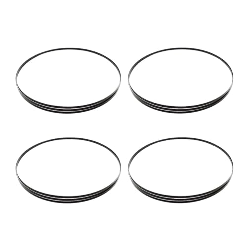 VDLLQYN, 4 Stück 1500 x 10 x 0,35 mm Bandsägeblatt 59" x 2/5" x 0,014" Carbon-Bandsägeblätter for die Holzbearbeitung, PVC-Schneiden ，Bandsägeblätter(4 Tpi) von VDLLQYN