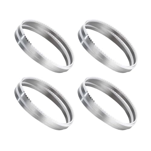 VDLLQYN, 4er-Pack 1550 x 16 x 0,55 mm 61 x 0,63 x 0,020 Zoll 4 TPI Fleischbandsägeblätter Lebensmittelbandsägeblätter for Schneiden von Fleisch und gefrorenem Fisch, 170820 ，Bandsägeblätter von VDLLQYN