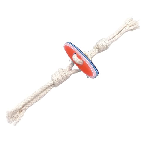 VDLLQYN, 6 Paar 18 cm blau-rot gestreifte Seil-Knebelverschlüsse, geflochtene Seil-Knebelknöpfe, for Aufnähen, Knebelverschluss for Mantel, Strickjacke, Jacke,Chinesische Knöpfe(Red) von VDLLQYN