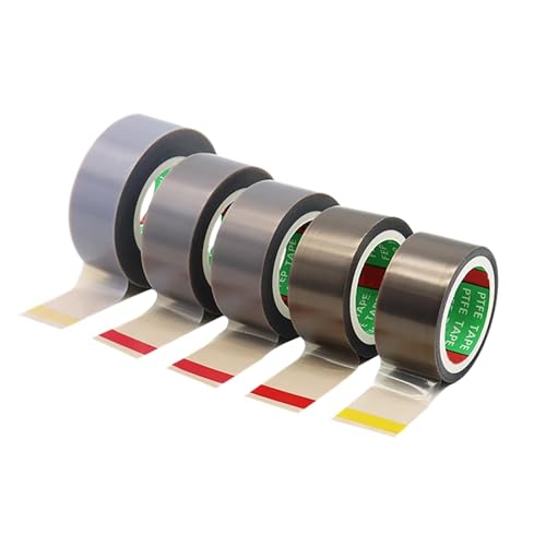 VDLLQYN, Hochtemperatur-Isolierband – 0,18 mm dick, 13–20 mm breit, PTFE-Klebeband for Vakuumiergeräte und die Elektroindustrie – 10-Meter-Rolle ，Isolierband(13mm) von VDLLQYN