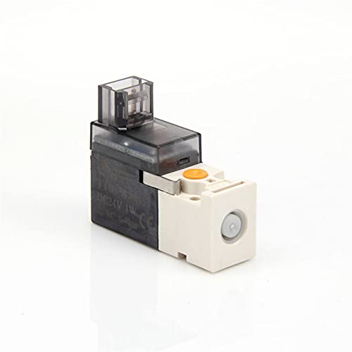 VDOQTLJT Hochfrequenz-Miniatur-Magnetventil 3/2-Wege N/C Pneumatisches Luftventil Strickmaschine Sockenmaschine(Dc 12v,T101 BL) von VDOQTLJT