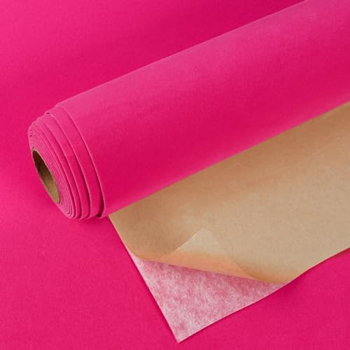 VEELIKE Tapeten Samtstoff Rosa Magenta Klebefolie Rosa Möbelfolie Selbstklebende Folie Rosa Samttapeten Luxury Tapete Schlafzimmer Dekorfolie für Möbel Wandtapete Kinderzimmer Mädchen 40cm×300cm VEELIKE Tapeten Samtstoff Rosa Magenta Klebefolie Rosa Möbelfolie Selbstklebende Folie Rosa Samttapeten Luxury Tapete Schlafzimmer Dekorfolie für Möbel Wandtapete Kinderzimmer Mädchen 40cm×300cm von VEELIKE