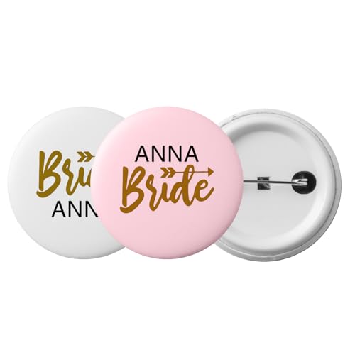Buttons Selber Machen, Pins Anstecker Personalisiert mit Foto Text Logo, Anstecker Pin Brosche Buttons zum Selbstgestalten von VEELU