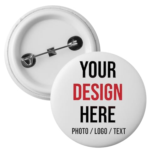 Buttons Selber Machen, Pins Anstecker Personalisiert mit Foto Text Logo, Anstecker Pin Brosche Buttons zum Selbstgestalten Buttons Selber Machen, Pins Anstecker Personalisiert mit Foto Text Logo, Anstecker Pin Brosche Buttons zum Selbstgestalten von VEELU